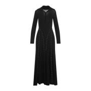 Zwarte Geribbelde Jurk Aw24 Simone Rocha , Black , Dames