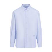 Blauwe Shirts voor Mannen Aw24 Loewe , Blue , Heren