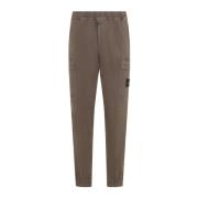 Bruine Stijlvolle Broek Stone Island , Brown , Heren