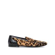 Stijlvolle Loafers voor Mannen Dolce & Gabbana , Brown , Heren