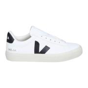 Leren Sneakers Zwart/Wit Veja , White , Dames