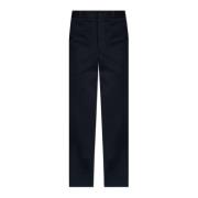 Katoenen broek Giorgio Armani , Blue , Heren