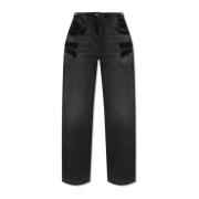 Wilde been jeans The Attico , Gray , Dames