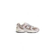 Suede Damesschoenen Herfst/Winter Collectie New Balance , Beige , Dame...