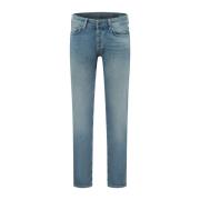 Blauwe Eric Stijlvolle Denim Jack Pure Path , Blue , Heren