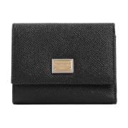 Klassieke French Flap Wallet Dolce & Gabbana , Black , Dames