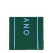 Sjaal met logo Moschino , Green , Unisex