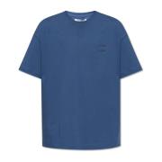 T-shirt Joel Samsøe Samsøe , Blue , Heren