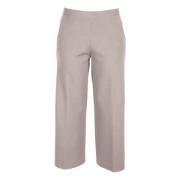 Milano Stitch Broek met Amerikaanse Zakken Vicario Cinque , Gray , Dam...