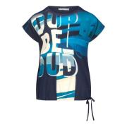 Casual Shirt met Print Betty & Co , Multicolor , Dames