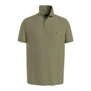 Heren Polo met Decoratieve Details Tommy Hilfiger , Green , Heren