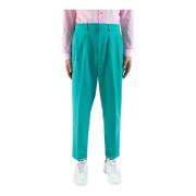 Elegant Suit Trousers Pantalone Corsinelabedoli , Green , Heren