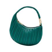 Softissima Mini Tas in Petroleum Biagini , Green , Dames