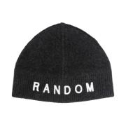 Grijze Beanie met RIS Logo Random Identities , Black , Heren