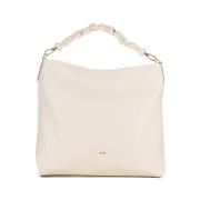 Stijlvolle Tote Tas voor Dagelijks Gebruik Poche Paris , Beige , Dames