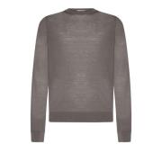 Klassieke Sweaters in Wit/Blauw Piacenza 1733 , Gray , Heren