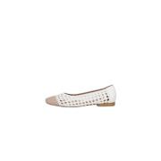 Stijlvolle Schoenen Poche Paris , White , Dames