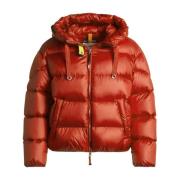 Korte Fiery Red Donsjas Parajumpers , Red , Dames