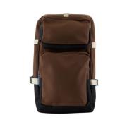 Bruin Frame Trail Cargo Rugzak Rains , Brown , Heren