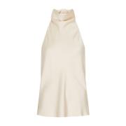 Eliana Beige Top Anine Bing , Beige , Dames