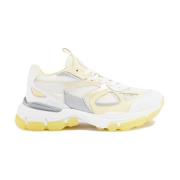 Neo Runner Wit/Geel Sneakers Axel Arigato , Multicolor , Dames