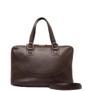 Pre-owned Fabric handbags Bvlgari Vintage , Brown , Dames