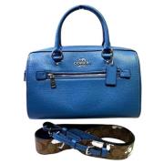 Pre-owned Fabric handbags Coach Pre-owned , Blue , Dames