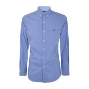 Blauw Gestreept Slim Fit Overhemd Ralph Lauren , Blue , Heren