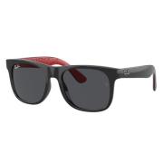 Spider Man Junior Zonnebril Ray-Ban , Black , Unisex