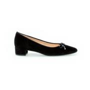 Zwarte Suède Pumps Gabor , Black , Dames