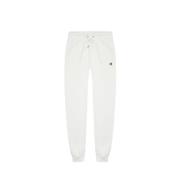 Witte Sweatpants met Sportieve Geribbelde Tailleband Colmar , White , ...