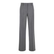 Grijze Broek Pantalone/Pants Msgm , Gray , Dames