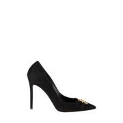 Platte Schoenen voor Vrouwen Elisabetta Franchi , Black , Dames