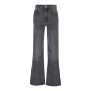 Grijze Belvira Broek Isabel Marant , Gray , Dames