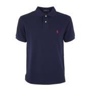 Navy Short Sleeve Knit Top Ralph Lauren , Blue , Heren