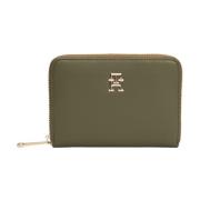 Ritsportemonnee Tommy Hilfiger , Green , Dames