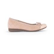 Comfortabele Klassieke Ballerina Schoenen Gabor , Pink , Dames