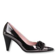 Rock de Pumps met Stijl Ras , Black , Dames