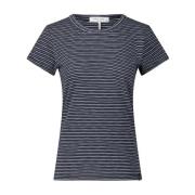 Gestreept T-shirt Rag & Bone , Blue , Dames