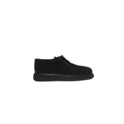 Leren Derby Casual Schoenen Cerruti 1881 , Black , Heren