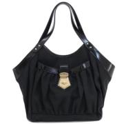 Pre-owned Leather totes Fendi Vintage , Black , Dames