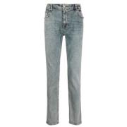 Essential Denim Mid Blue Jeans Represent , Blue , Heren