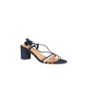 High Heel Sandals Sessun , Blue , Dames