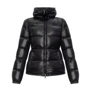 Zwarte Winterjassen voor Mannen Moncler , Black , Dames