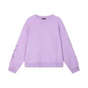 Mesh Sweater Alix The Label , Purple , Dames