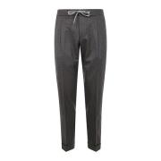 Bruine Roma Broek Barba Napoli , Gray , Heren