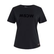 Velvet T-shirt Moscow , Black , Dames