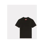 Klassieke Bloemen T-Shirt Kenzo , Black , Heren