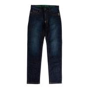 Heren Denim Jeans Regular Fit Bikkembergs , Blue , Heren