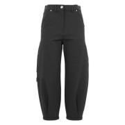 Grijze Broek Pinko , Gray , Dames